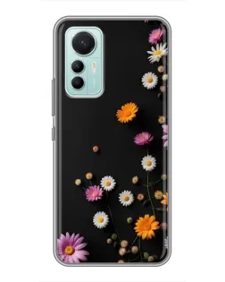 Чехол для Xiaomi Mi 12 Lite с картинкой «Цветочная композиция»