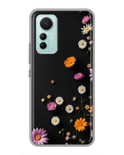 Чехол для Xiaomi Mi 12 Lite с картинкой «Цветочная композиция»
