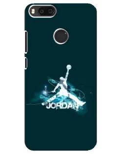 Чохол для Xiaomi Mi A1 / Mi 5X з картинкою «Jordan Blue Fire» Чохол для Xiaomi Mi A1 / Mi 5X з картинкою «Jordan Blue Fire»