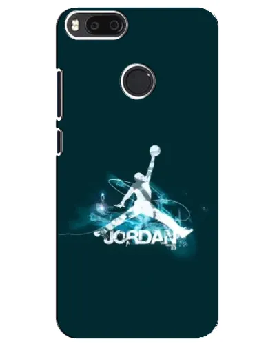 Чехол для Xiaomi Mi A1 / Mi 5X с картинкой «Jordan Blue Fire» Чехол для Xiaomi Mi A1 / Mi 5X с картинкой «Jordan Blue Fire»
