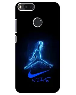 Чохол для Xiaomi Mi A1 / Mi 5X з картинкою «Jordan Neon Blue» Чохол для Xiaomi Mi A1 / Mi 5X з картинкою «Jordan Neon Blue»