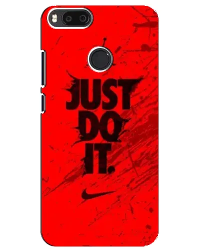 Чехол для Xiaomi Mi A1 / Mi 5X с картинкой «Nike Just Do It» Чехол для Xiaomi Mi A1 / Mi 5X с картинкой «Nike Just Do It»