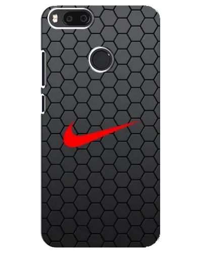 Чехол для Xiaomi Mi A1 / Mi 5X с картинкой «Nike — карбоновая сетка»