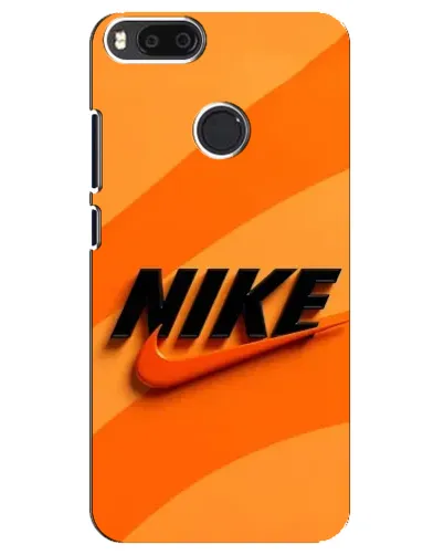 Чехол для Xiaomi Mi A1 / Mi 5X с картинкой «Оранжевый драйв Nike»