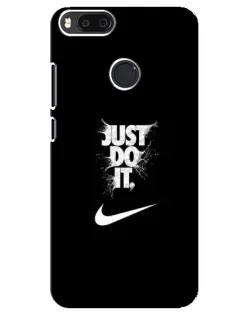 Чехол для Xiaomi Mi A1 / Mi 5X с картинкой «Текстовый принт Nike» Чехол для Xiaomi Mi A1 / Mi 5X с картинкой «Текстовый принт Nike»
