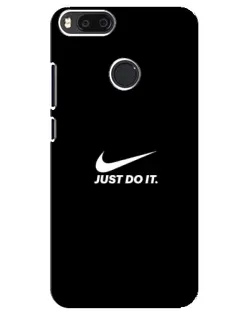 Чехол для Xiaomi Mi A1 / Mi 5X с картинкой «Минимализм от Nike» Чехол для Xiaomi Mi A1 / Mi 5X с картинкой «Минимализм от Nike»