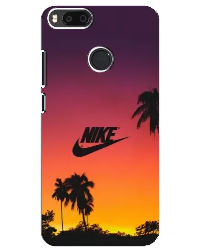 Чехол для Xiaomi Mi A1 / Mi 5X с картинкой «Nike на закате солнца»