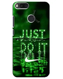 Чехол для Xiaomi Mi A1 / Mi 5X с картинкой «Зеленый неоновый Nike» Чехол для Xiaomi Mi A1 / Mi 5X с картинкой «Зеленый неоновый Nike»