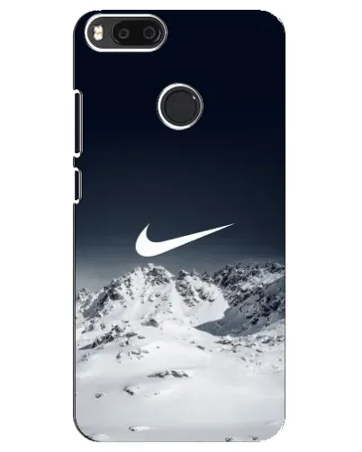 Чехол для Xiaomi Mi A1 / Mi 5X с картинкой «Nike — зимние горы»