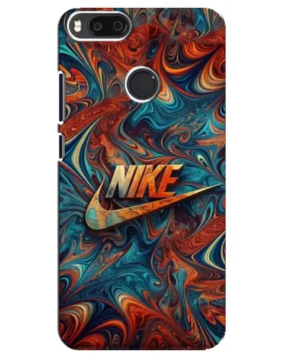 Чехол для Xiaomi Mi A1 / Mi 5X с картинкой «Nike в абстракции»