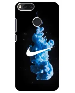 Чехол для Xiaomi Mi A1 / Mi 5X с картинкой «Nike и синий дым» Чехол для Xiaomi Mi A1 / Mi 5X с картинкой «Nike и синий дым»