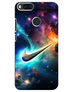 Чехол для Xiaomi Mi A1 / Mi 5X с картинкой «Космический Nike Swoosh» Чехол для Xiaomi Mi A1 / Mi 5X с картинкой «Космический Nike Swoosh»