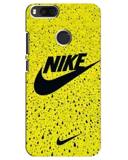 Чехол для Xiaomi Mi A1 / Mi 5X с картинкой «Желтый текстурный Nike» Чехол для Xiaomi Mi A1 / Mi 5X с картинкой «Желтый текстурный Nike»
