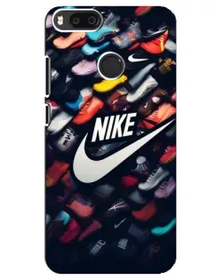 Чехол для Xiaomi Mi A1 / Mi 5X с картинкой «Коллекция кроссовок Nike» Чехол для Xiaomi Mi A1 / Mi 5X с картинкой «Коллекция кроссовок Nike»
