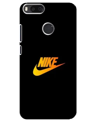 Чехол для Xiaomi Mi A1 / Mi 5X с картинкой «Золотой логотип Nike»