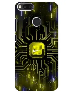 Чехол для Xiaomi Mi A1 / Mi 5X с картинкой «Nike — золотая искра» Чехол для Xiaomi Mi A1 / Mi 5X с картинкой «Nike — золотая искра»