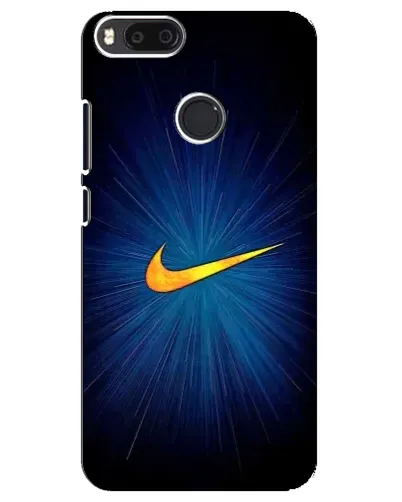 Чехол для Xiaomi Mi A1 / Mi 5X с картинкой «Синий пульс Nike» Чехол для Xiaomi Mi A1 / Mi 5X с картинкой «Синий пульс Nike»