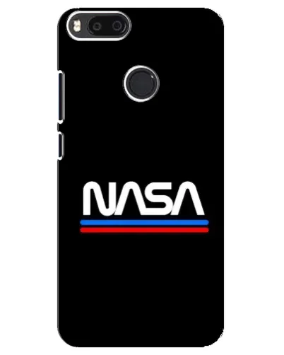 Чехол для Xiaomi Mi A1 / Mi 5X с картинкой «NASA — классика Red Blue» Чехол для Xiaomi Mi A1 / Mi 5X с картинкой «NASA — классика Red Blue»