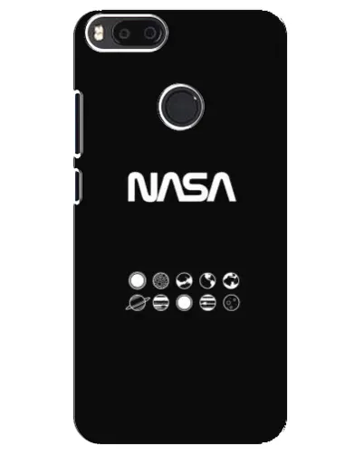 Чехол для Xiaomi Mi A1 / Mi 5X с картинкой «NASA — технический принт» Чехол для Xiaomi Mi A1 / Mi 5X с картинкой «NASA — технический принт»