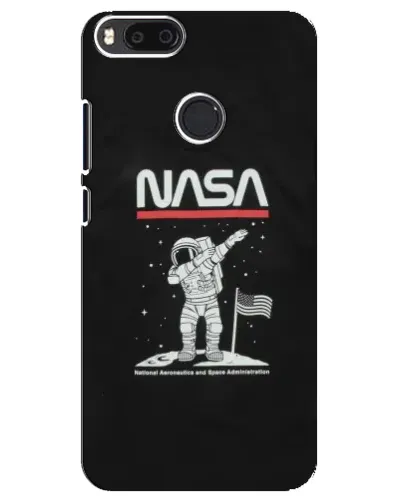 Чехол для Xiaomi Mi A1 / Mi 5X с картинкой «NASA — шагаем по Луне» Чехол для Xiaomi Mi A1 / Mi 5X с картинкой «NASA — шагаем по Луне»