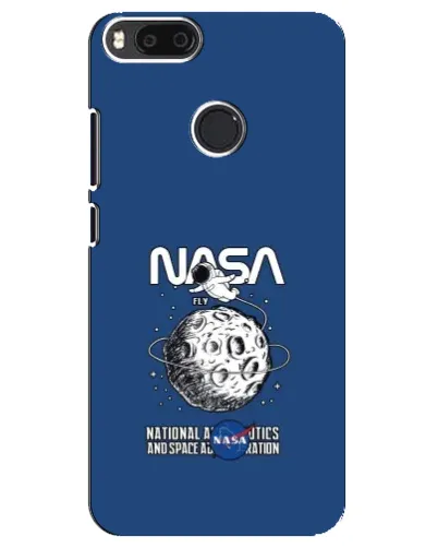 Чехол для Xiaomi Mi A1 / Mi 5X с картинкой «NASA — лунная миссия» Чехол для Xiaomi Mi A1 / Mi 5X с картинкой «NASA — лунная миссия»