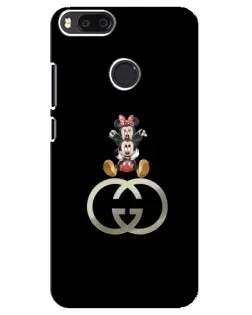 Чохол для Xiaomi Mi A1 / Mi 5X з картинкою «Мінні Маус на лого» Чохол для Xiaomi Mi A1 / Mi 5X з картинкою «Мінні Маус на лого»