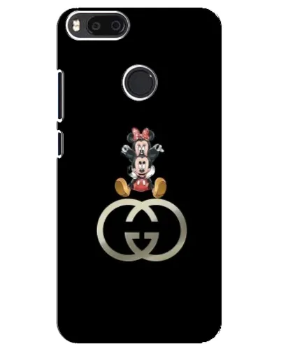 Чехол для Xiaomi Mi A1 / Mi 5X с картинкой «Минни Маус на лого»