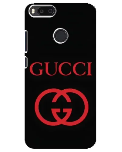 Чехол для Xiaomi Mi A1 / Mi 5X с картинкой «Gucci — красный логотип»