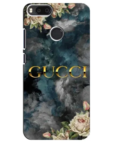 Чехол для Xiaomi Mi A1 / Mi 5X с картинкой «Абстрактные цветы Gucci»