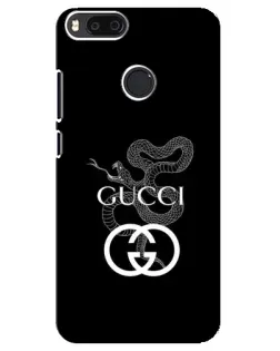 Чохол для Xiaomi Mi A1 / Mi 5X з картинкою «Gucci — срібна змія» Чохол для Xiaomi Mi A1 / Mi 5X з картинкою «Gucci — срібна змія»