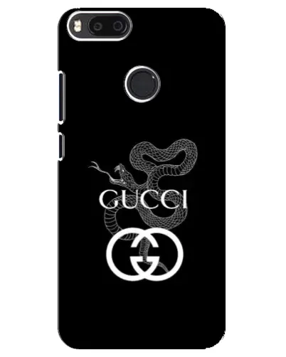 Чехол для Xiaomi Mi A1 / Mi 5X с картинкой «Gucci — серебряная змея»