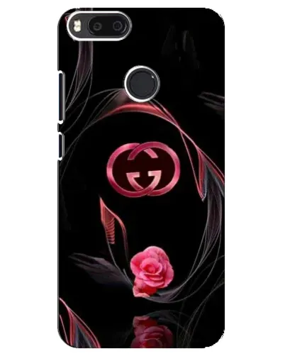 Чехол для Xiaomi Mi A1 / Mi 5X с картинкой «Gucci — неоновая роза»