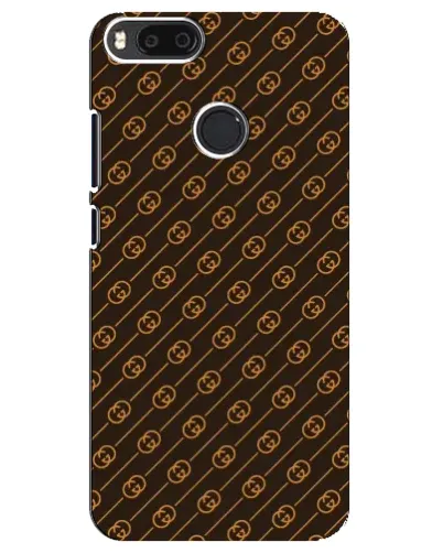 Чехол для Xiaomi Mi A1 / Mi 5X с картинкой «Gucci — золотые диагонали»