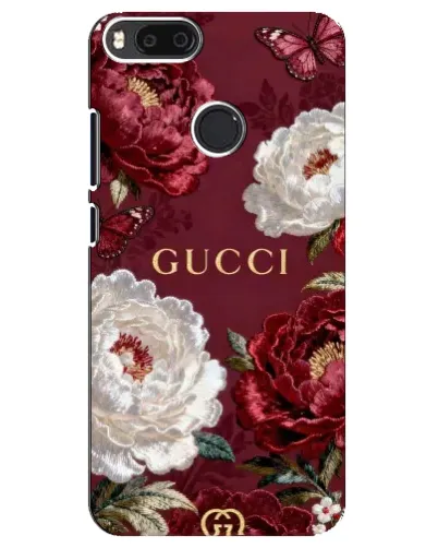 Чехол для Xiaomi Mi A1 / Mi 5X с картинкой «Gucci — бордовые розы» Чехол для Xiaomi Mi A1 / Mi 5X с картинкой «Gucci — бордовые розы»