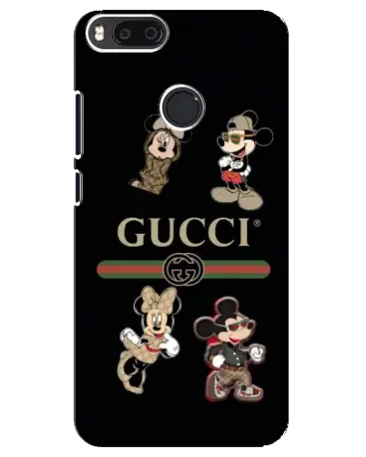 Чехол для Xiaomi Mi A1 / Mi 5X с картинкой «Gucci — герои Disney и монограмма» Чехол для Xiaomi Mi A1 / Mi 5X с картинкой «Gucci — герои Disney и монограмма»