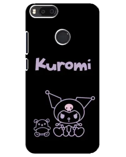 Чехол для Xiaomi Mi A1 / Mi 5X с картинкой «Kuromi — черный минимализм» Чехол для Xiaomi Mi A1 / Mi 5X с картинкой «Kuromi — черный минимализм»