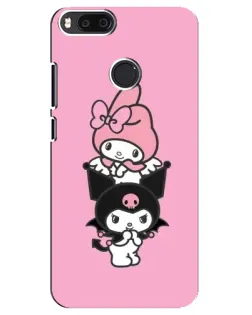 Чохол для Xiaomi Mi A1 / Mi 5X з картинкою «My Melody та Kuromi» Чохол для Xiaomi Mi A1 / Mi 5X з картинкою «My Melody та Kuromi»