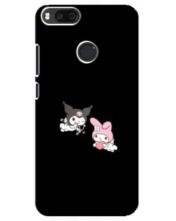 Чохол для Xiaomi Mi A1 / Mi 5X з картинкою «My Melody та Kuromi» Чохол для Xiaomi Mi A1 / Mi 5X з картинкою «My Melody та Kuromi»