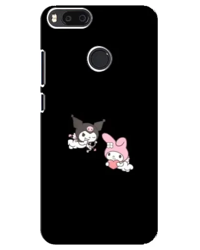 Чехол для Xiaomi Mi A1 / Mi 5X с картинкой «My Melody и Kuromi» Чехол для Xiaomi Mi A1 / Mi 5X с картинкой «My Melody и Kuromi»