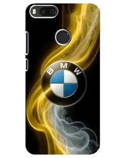 Чохол для Xiaomi Mi A1 / Mi 5X з картинкою «Золотистий дим BMW» Чохол для Xiaomi Mi A1 / Mi 5X з картинкою «Золотистий дим BMW»