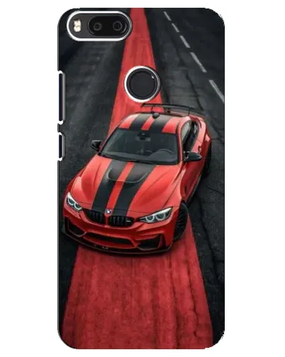 Чехол для Xiaomi Mi A1 / Mi 5X с картинкой «BMW на красной дорожке»