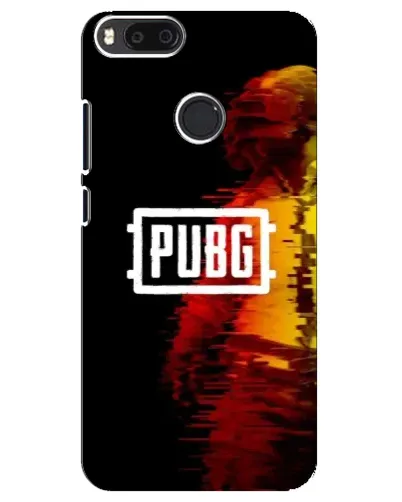 Чехол для Xiaomi Mi A1 / Mi 5X с картинкой «Яркий логотип PUBG»