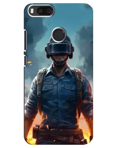 Чехол для Xiaomi Mi A1 / Mi 5X с картинкой «PUBG — реалистичный герой»
