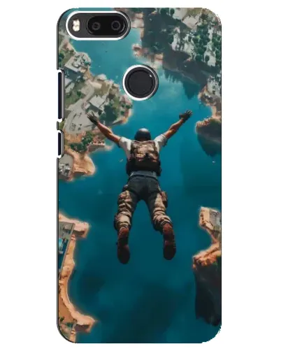 Чехол для Xiaomi Mi A1 / Mi 5X с картинкой «PUBG — свободное падение»
