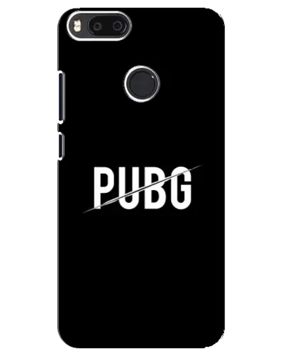 Чехол для Xiaomi Mi A1 / Mi 5X с картинкой «PUBG — белый логотип»