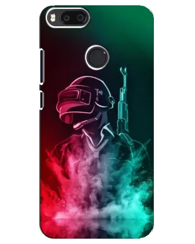 Чехол для Xiaomi Mi A1 / Mi 5X с картинкой «PUBG — огненный воин»