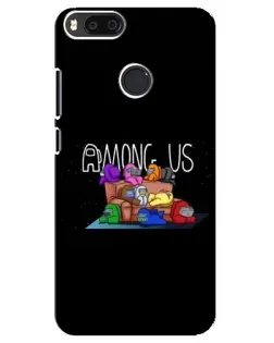 Чохол для Xiaomi Mi A1 / Mi 5X з картинкою «Логотип Among Us»