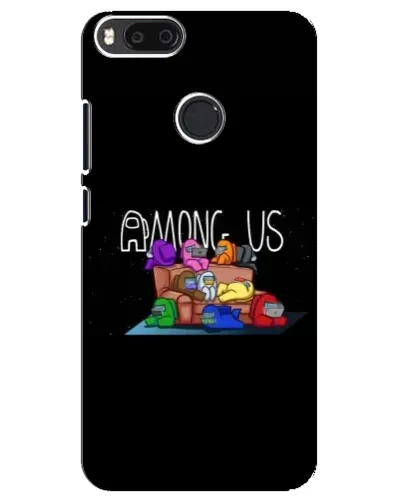 Чехол для Xiaomi Mi A1 / Mi 5X с картинкой «Логотип Among Us»