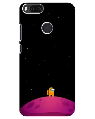 Чехол для Xiaomi Mi A1 / Mi 5X с картинкой «Одинокий герой на планете»
