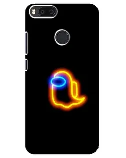 Чохол для Xiaomi Mi A1 / Mi 5X з картинкою «Among Us неонове сяйво»